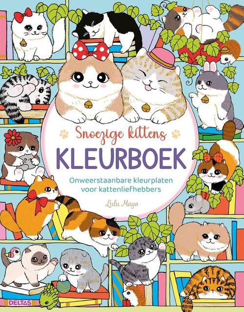 Snoezige kittens Kleurboek - Lulu Mayo