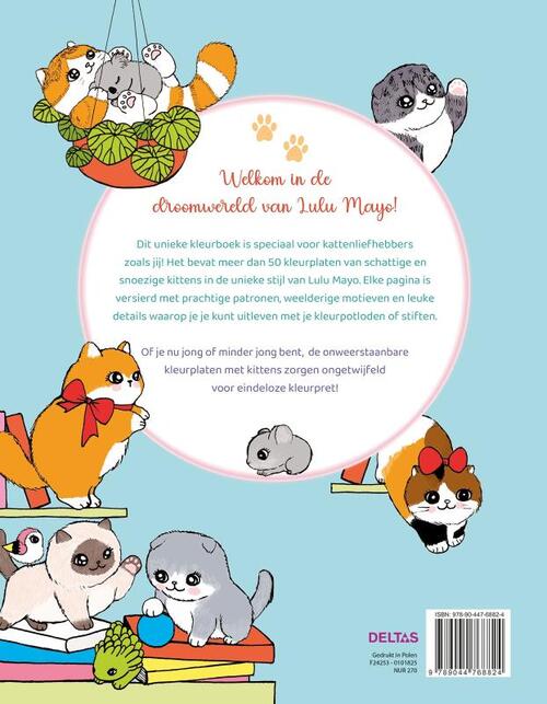 Snoezige kittens Kleurboek - Lulu Mayo - Afbeelding 2