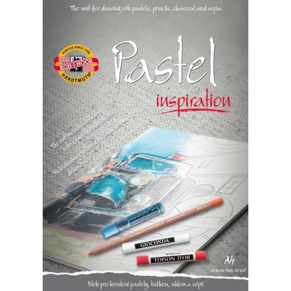 Pastelblok Wit A3 220g/m² 20 vel
