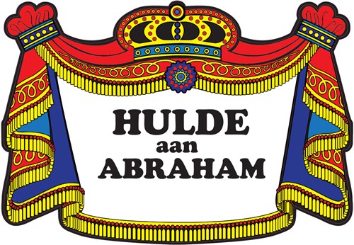 Kroonschild ''Hulde aan Abraham''