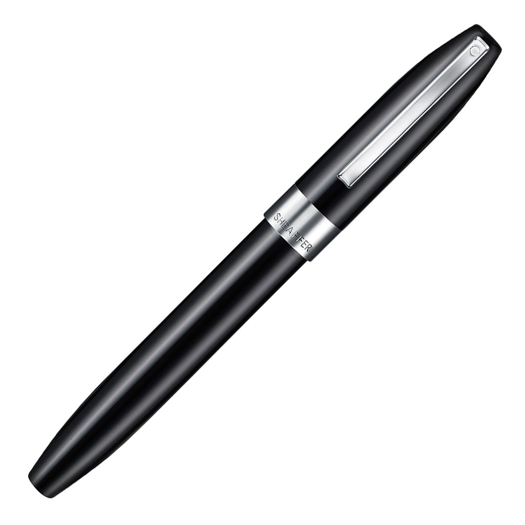 Vulpen Sheaffer Legacy 9064 black, chrome plated trims, medium - Afbeelding 2