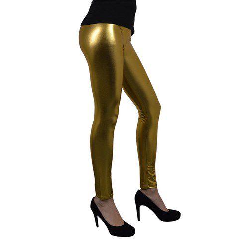 Legging lamee goud (mt L/XL)