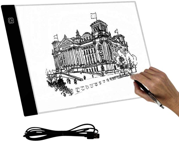 Nassau Lichtbak/Led Light Pad A4 - Afbeelding 1