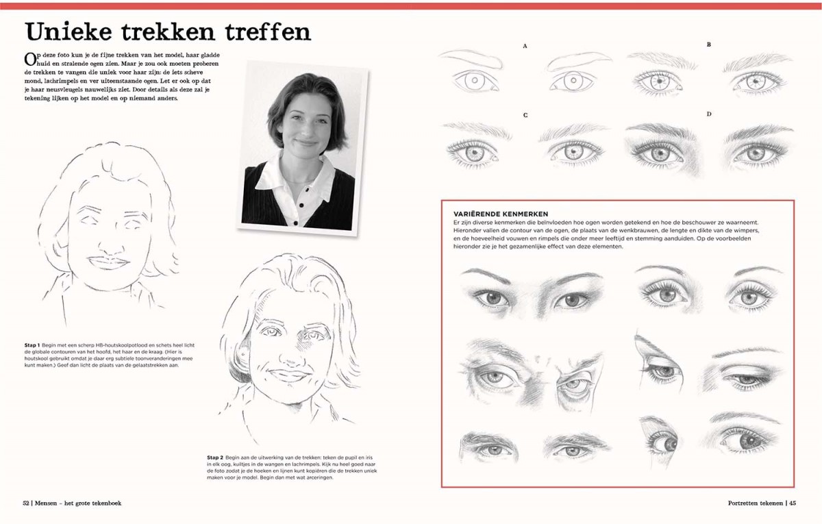 Mensen - Het Grote Tekenboek  - Afbeelding 3