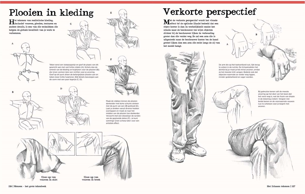 Mensen - Het Grote Tekenboek  - Afbeelding 4