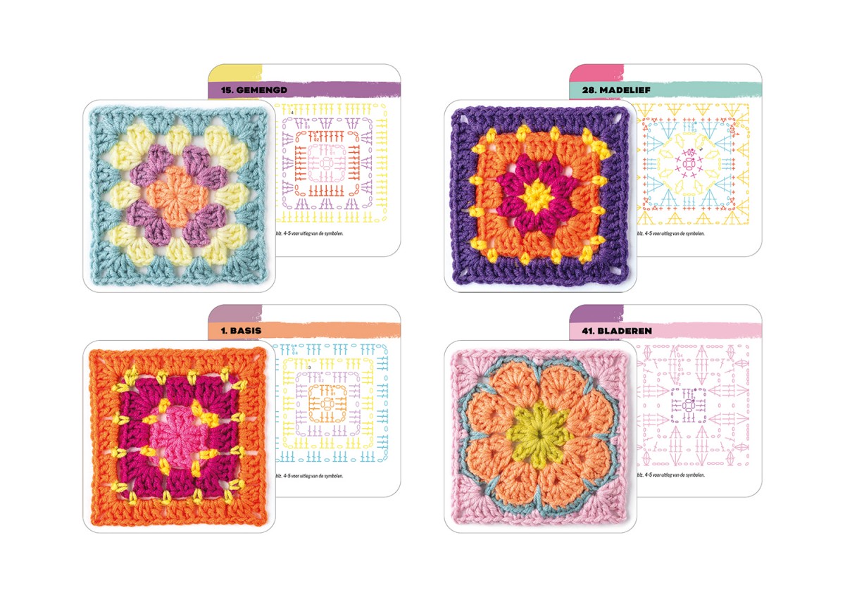 Mix & Match Granny Squares - Claire Montgomerie - Afbeelding 1