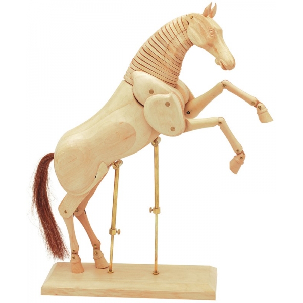 Modelpaard 35cm 