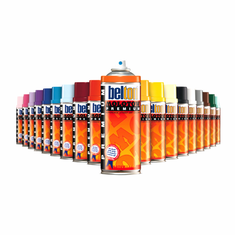 Molotow Premium Belton Spuitverf 400ml - Keuze uit diverse kleuren