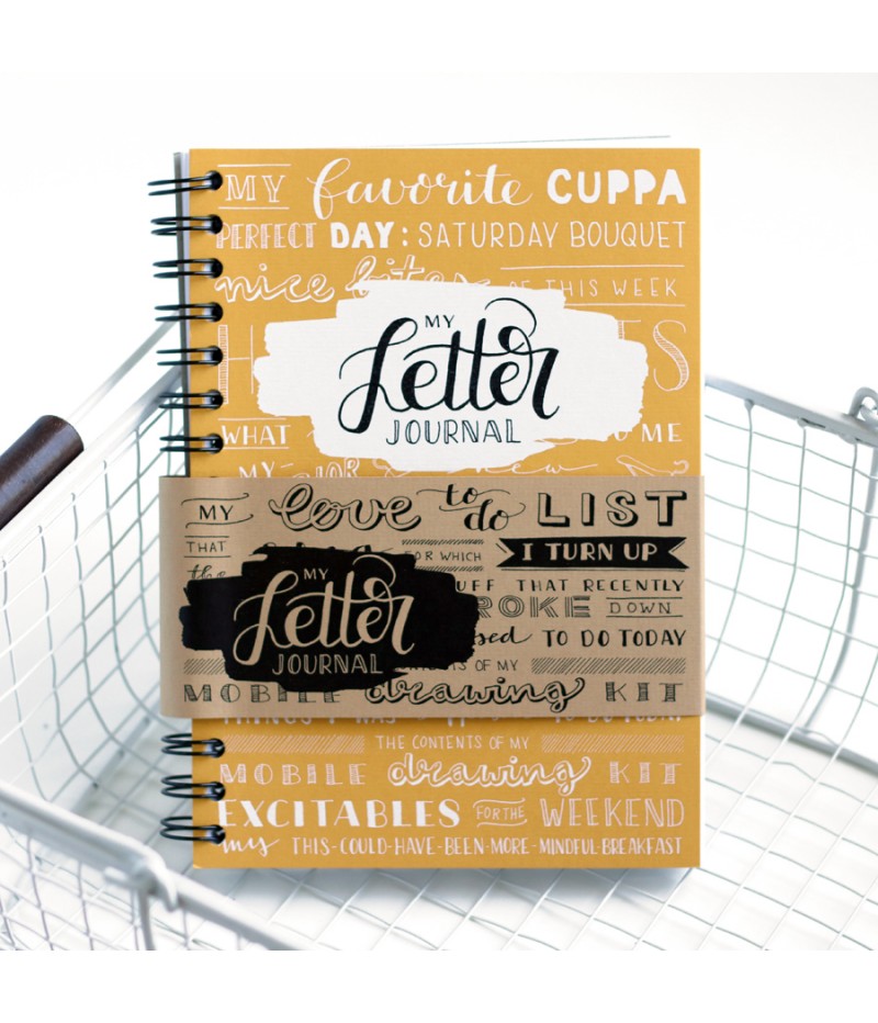 (No. 215400) A5 Oefenblok Brushlettering
