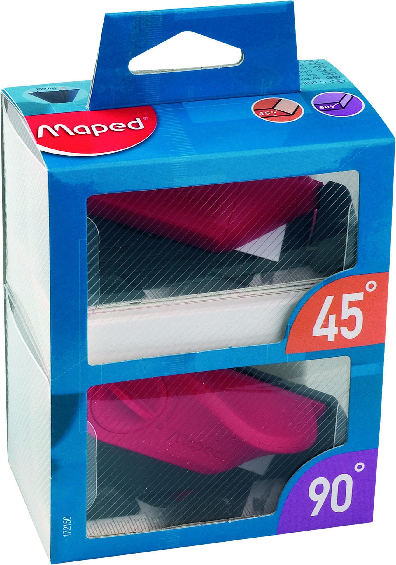 MATCUTTER snijgereedschap set 45° & 90° - met 5 reservemessen