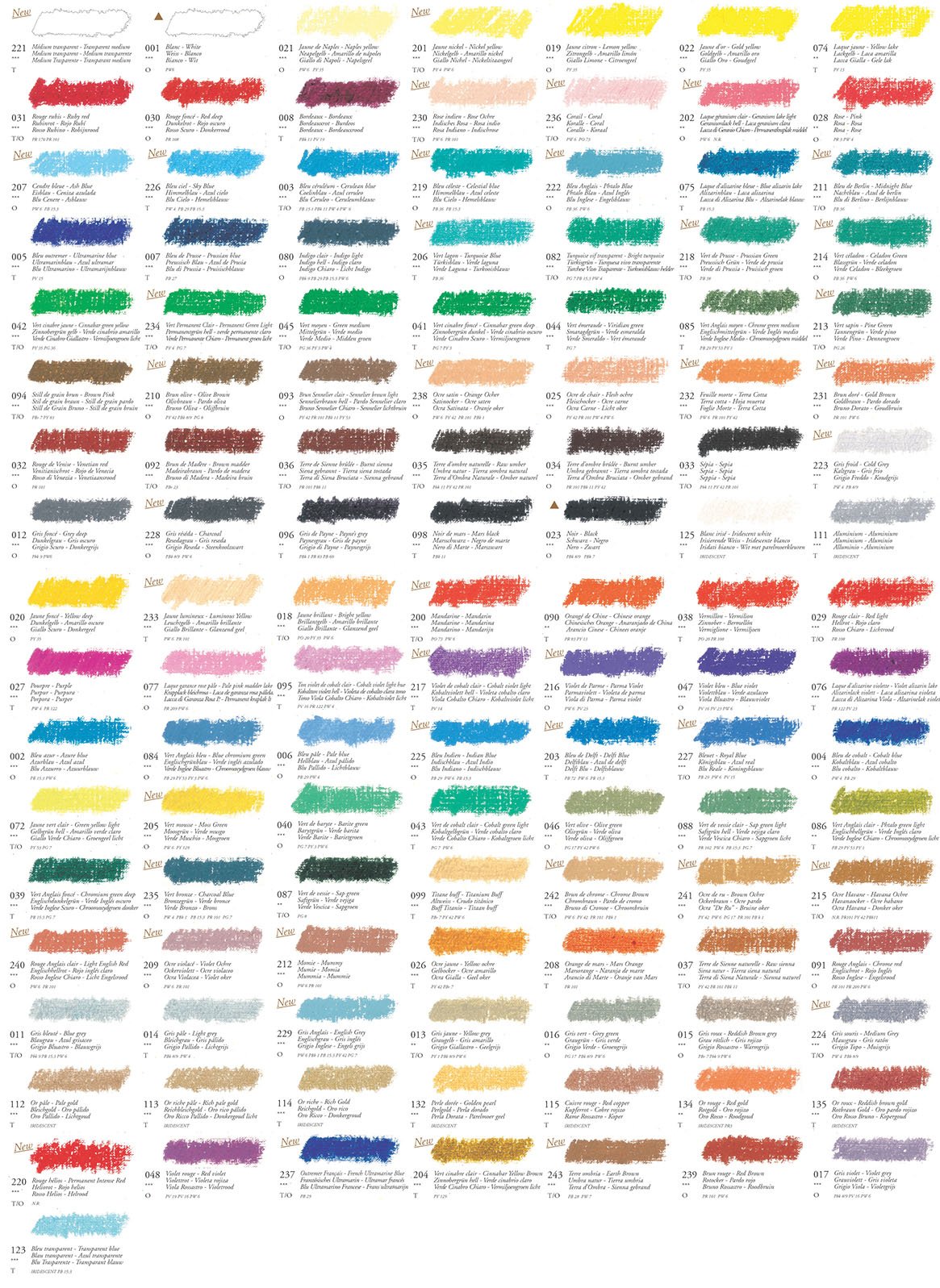 Sennelier Oliepastelkrijt - keuze uit 120 kleuren - Afbeelding 2