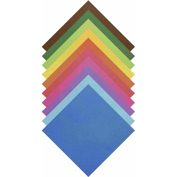 Folia Origami Vouwblaadjes Multicolor 15x15 cm – 500 vellen vol creatief plezier