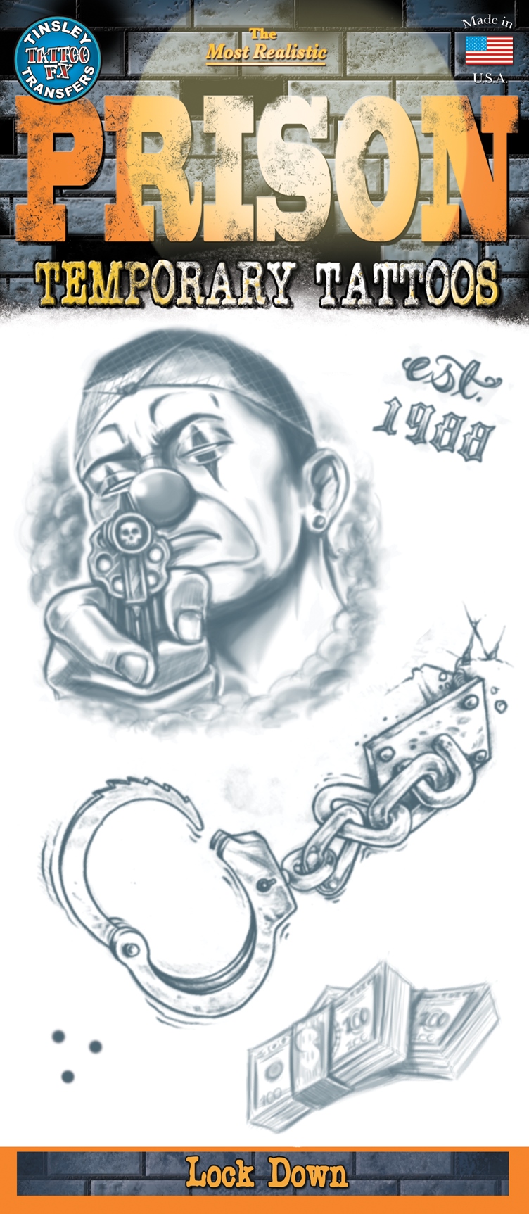 Tattoo set Biker - Outlaws