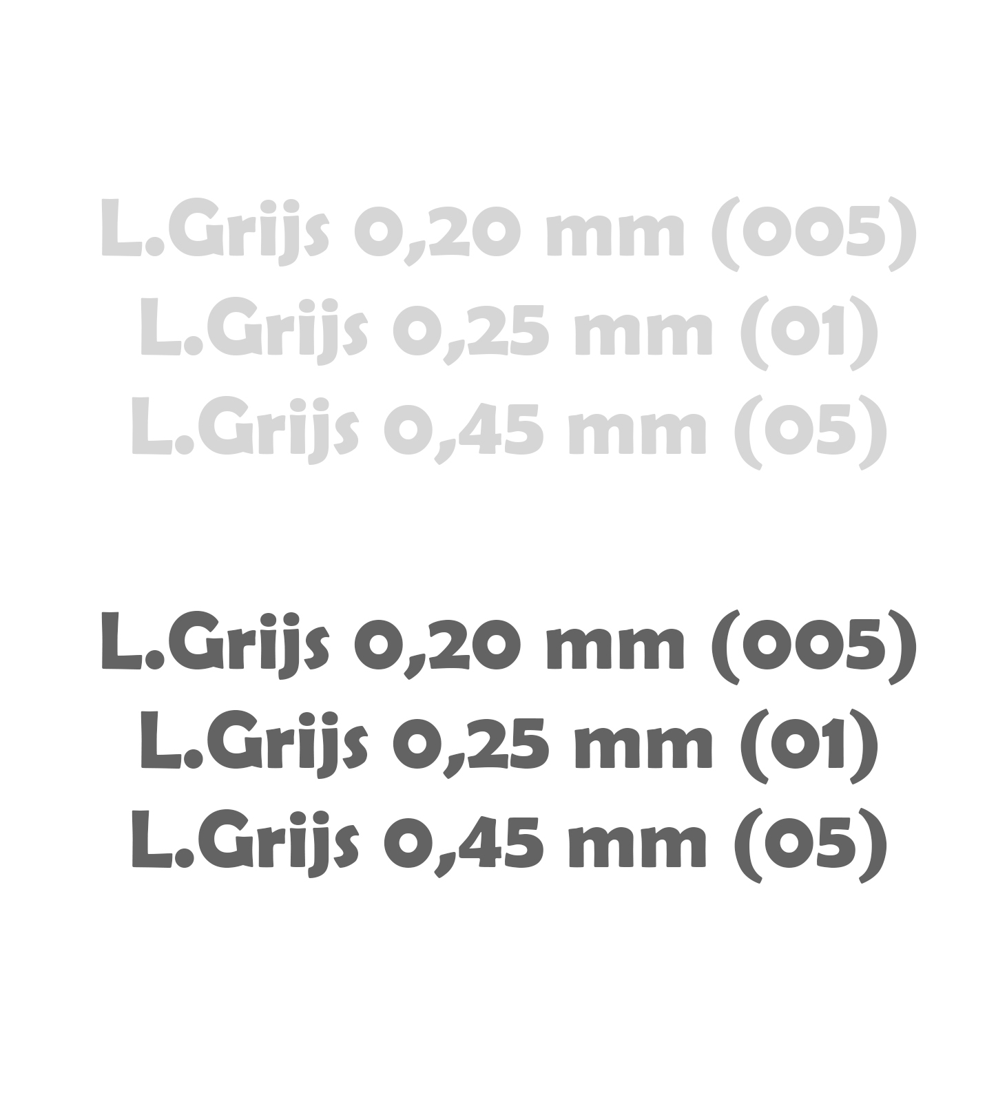 Pigma Micron Fineliner Grijs – keuze uit 10 soorten - Afbeelding 2