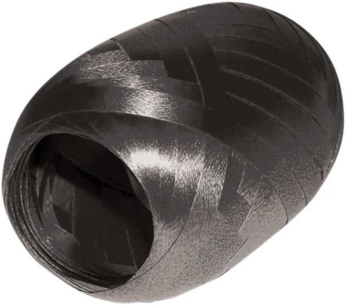 Cadeaulint Krullint Polyband 20mx5mm Zwart