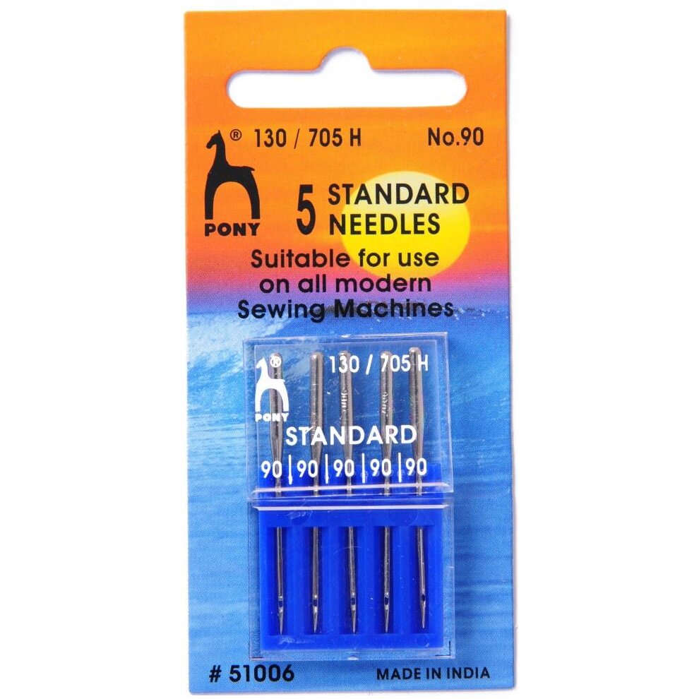 Pony 51006 Naaimachinenaalden standaard 90 - 5 stuks -