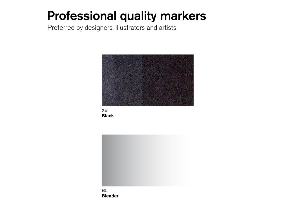 Promarker Black+Blender set - Afbeelding 2