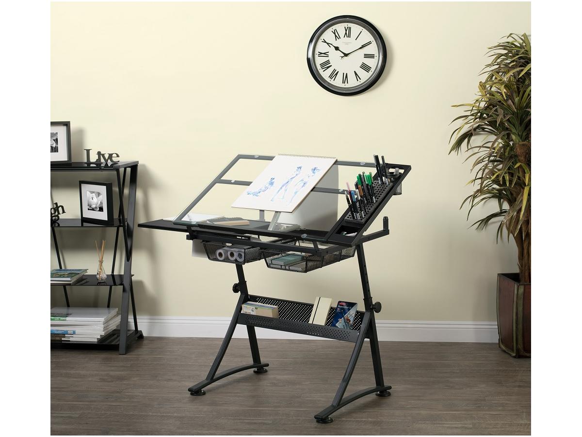 Studio Design - Fusion Tekentafel Met Glazen Werkblad - Afbeelding 3