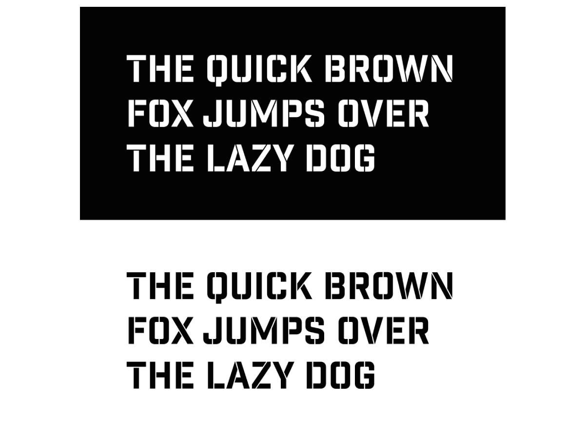 Alfabet Sjabloon Set 5cm 26st. - San Serif - Afbeelding 3