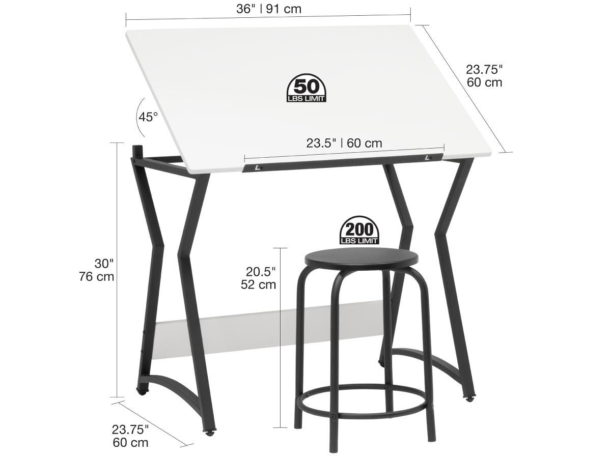 Studio Designs - Tekentafel & Kruk Craft Combi