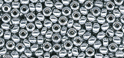 Borduurkralen Parelmoer Zilver 2,6mmØ   - Afbeelding 2