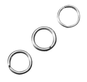 Ringetjes Platina 7mm 30st