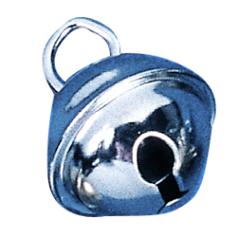 Metalen Klokjes/Belletjes Zilver 9mmØ 10st