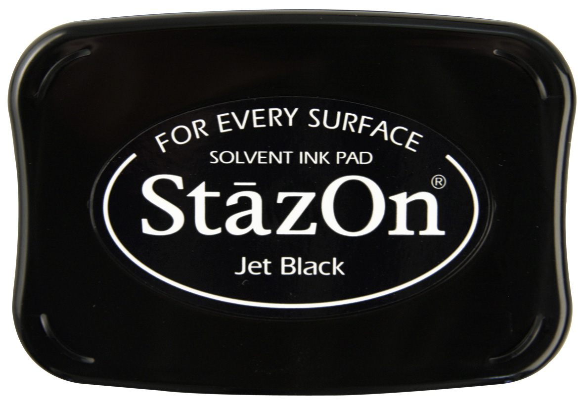 Craftemotions Stazon Stempelkussen Zwart