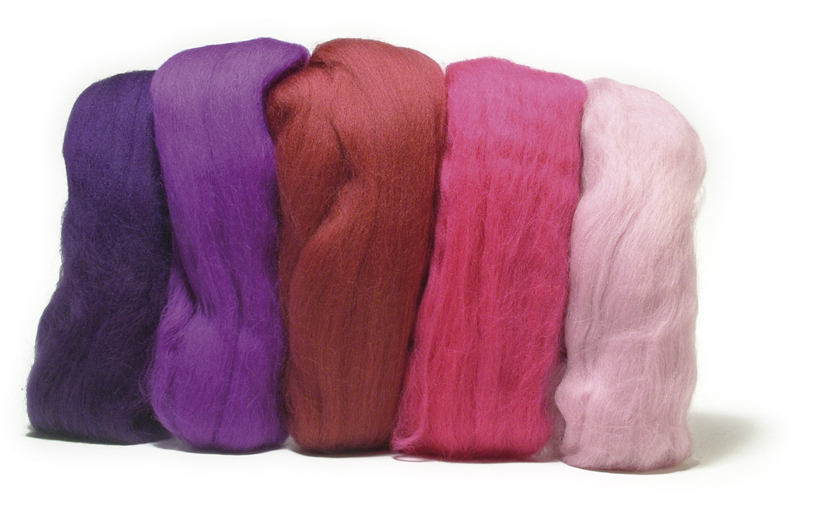 Merino Wol Superfijn Roze tinten