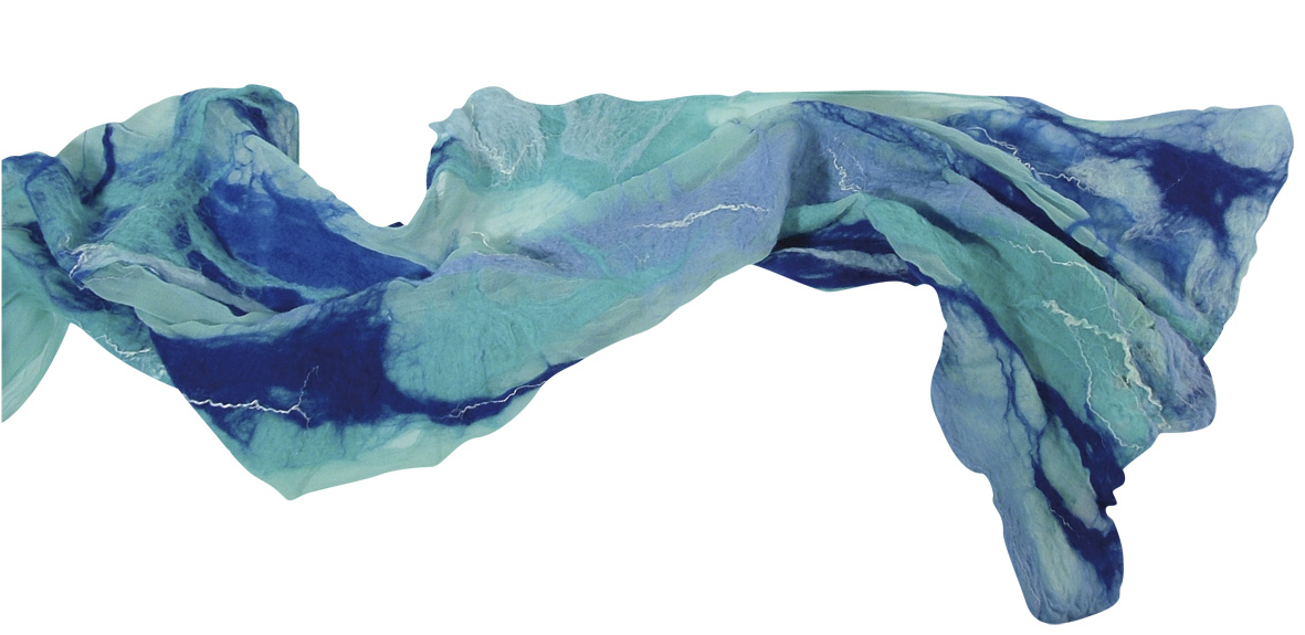 Merino Wol Superfijn Blauw tinten - Afbeelding 2
