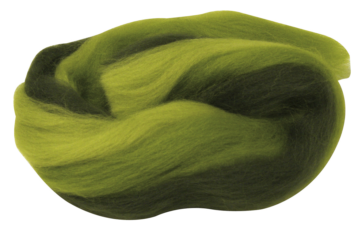 Merino Wol Multicolor Streng Groen tinten