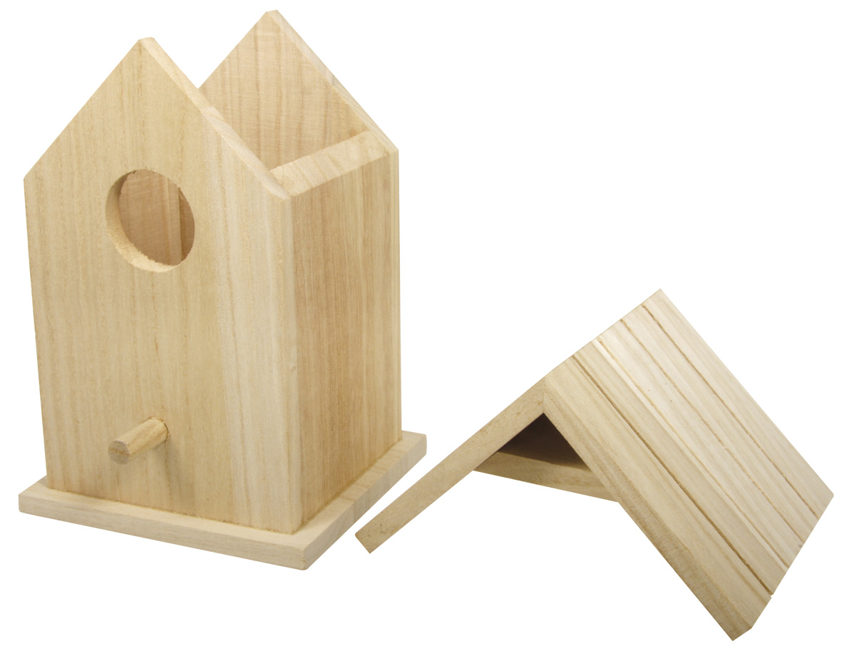 Houten Nestkastje-box  - Afbeelding 4