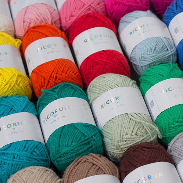 Ricorumi garen - keuze 6 varianten en diverse kleuren