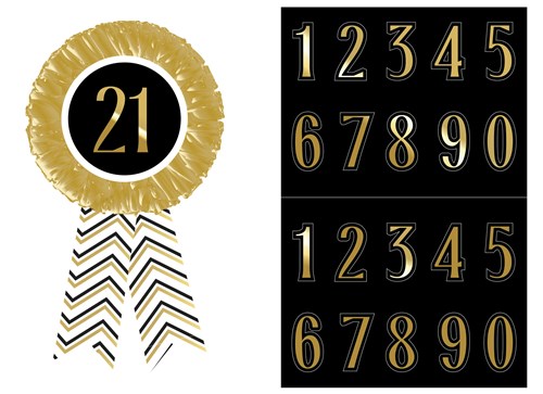 Rozet Leeftijden Gold
