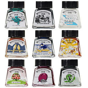 Winsor & Newton Tekeninkt 14ml - keuze uit 26 kleuren
