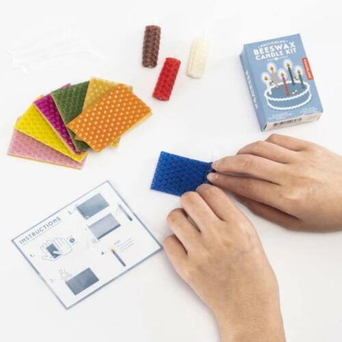 Multicolor Bijenwas Kaarsen Set – 10 stuks - Afbeelding 3