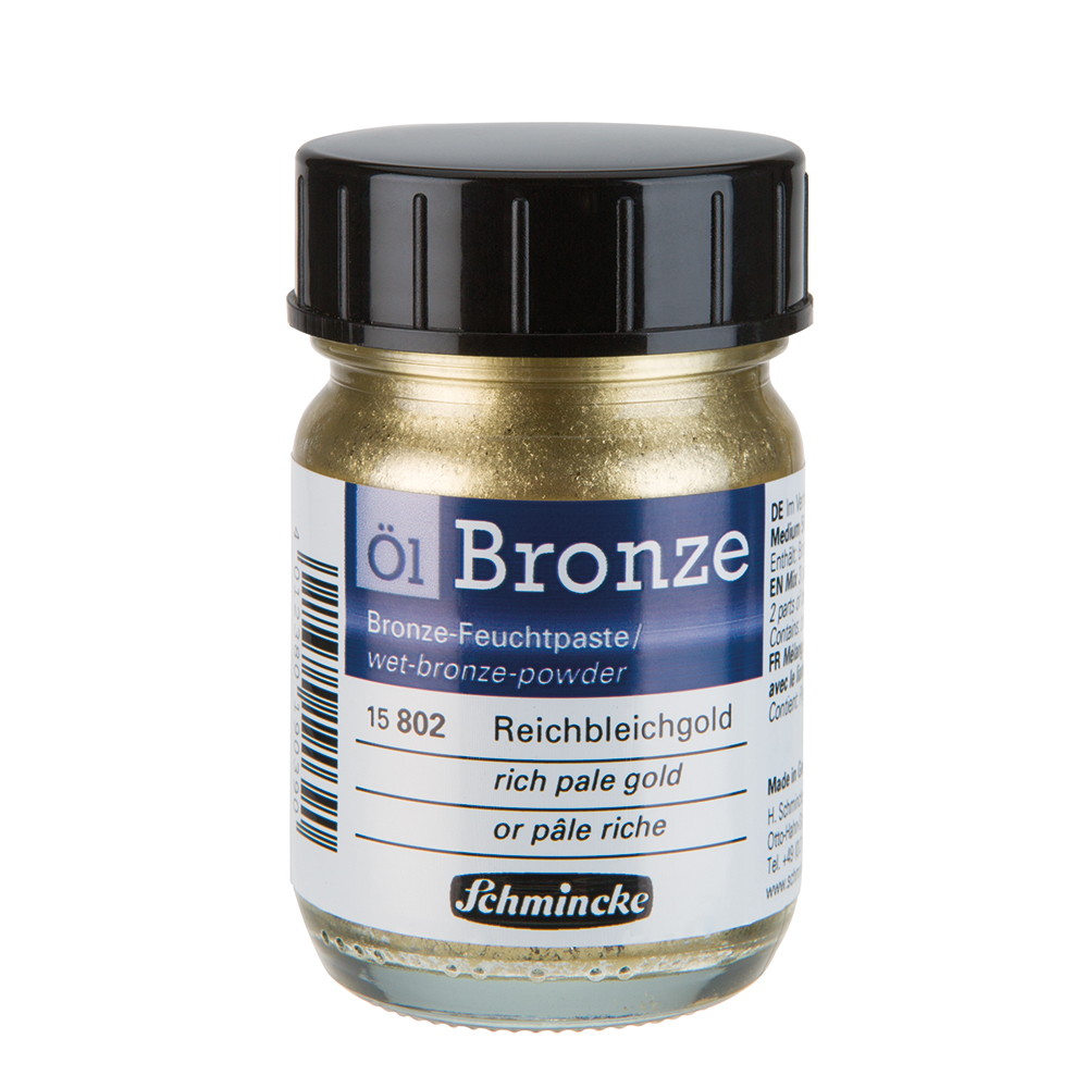 Schmincke Oil -Bronzes - 50 Ml - Rich Pale Go