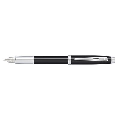 Vulpen SHEAFFER 100 E9338 M Glossy black lacquer chrome plated