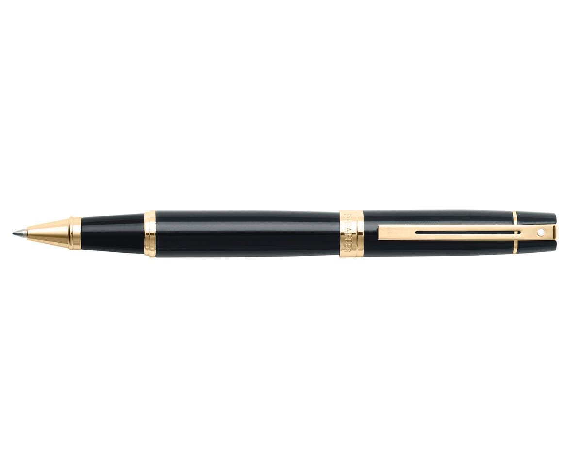 Rollerball SHEAFFER 300 E9325 Glossy black gold tone