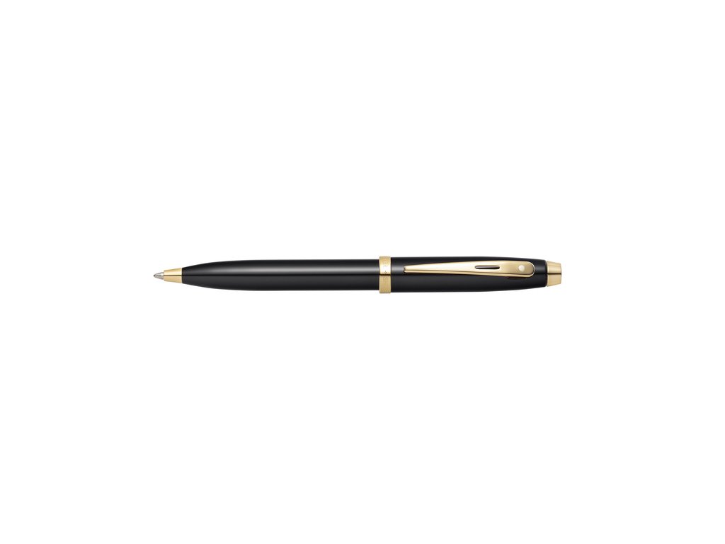 Balpen SHEAFFER 100 E9322 Glossy black gold tone - Afbeelding 1