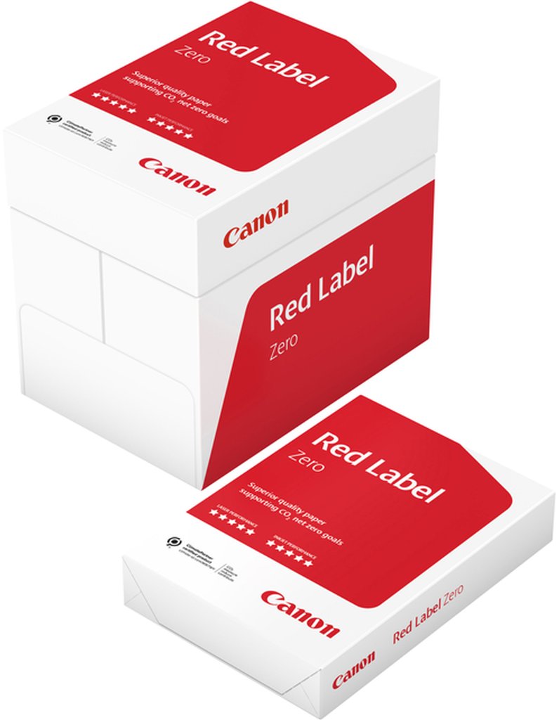 Kopieerpapier Canon Red Label Zero A4 80gr pak 500 vel