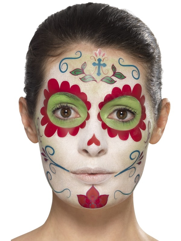 Day of the Dead Sweetheart Make-Up Set, stap voor stap uitleg! - Afbeelding 5