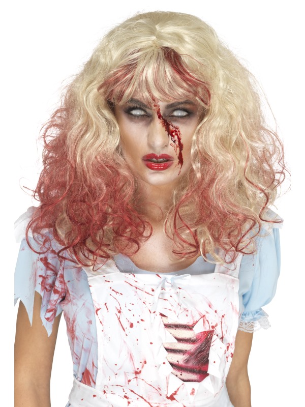 Zombie Bloederige Alice Pruik