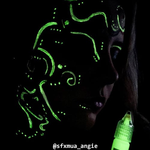 Grimas Glow In The Dark Gel 10ml - Afbeelding 4