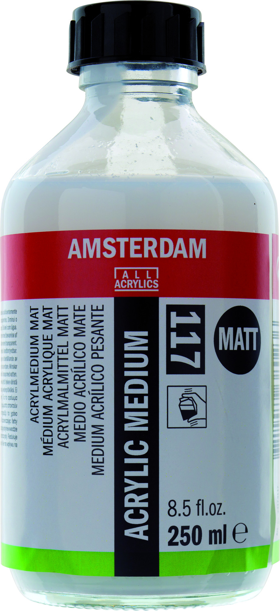 Amsterdam Acrylmedium Mat 117 Fles 250 ml