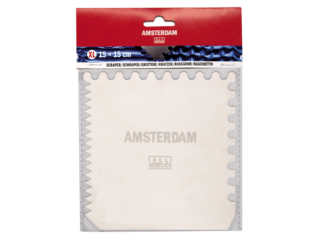 Amsterdam Metalen schraper 10 x 10 cm