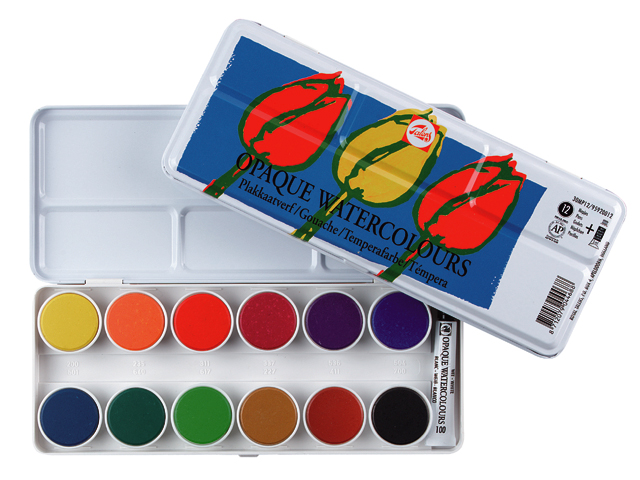 Talens Dekkende Aquarelverf Set 30Mp12