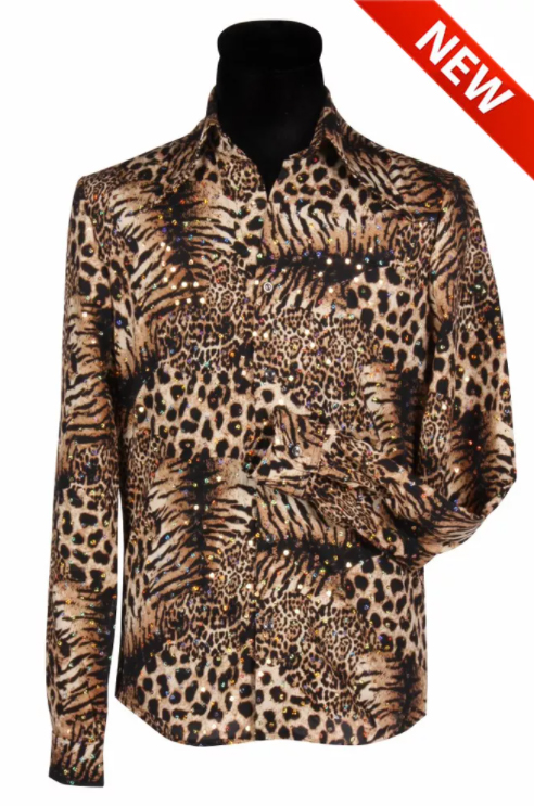 Overhemd Panter/Tijger Print Tigerking