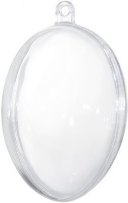 Transparante Plastic Ei 2dlg - keuze uit diverse maten