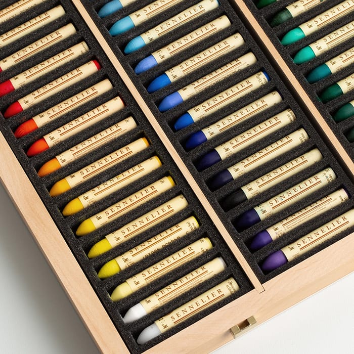Sennelier Houten koffer Oliepastels 125 st. Universele - Afbeelding 2